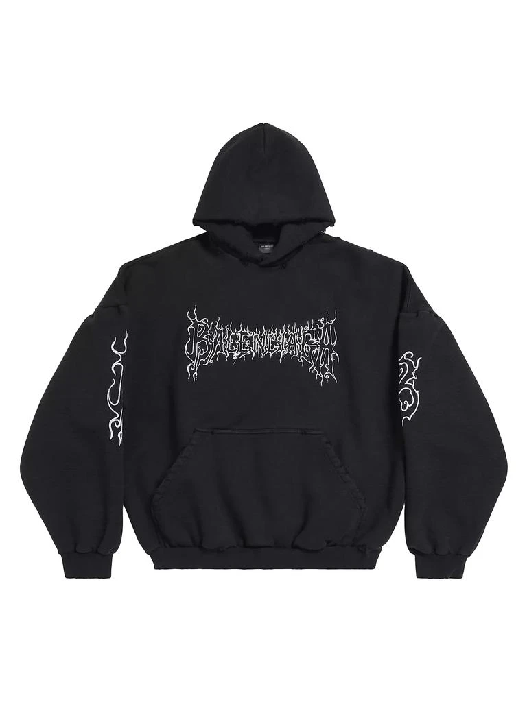 Balenciaga Darkwave Round Hoodie Oversized 1