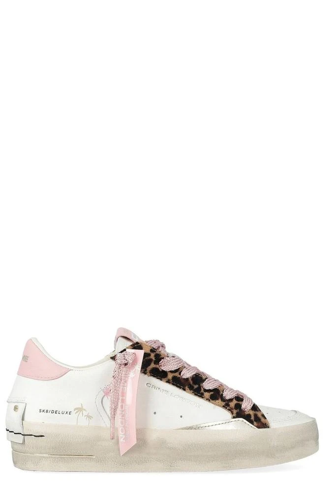 Crime London Crime London Sk8 Deluxe Wedge Lace-Up Sneakers