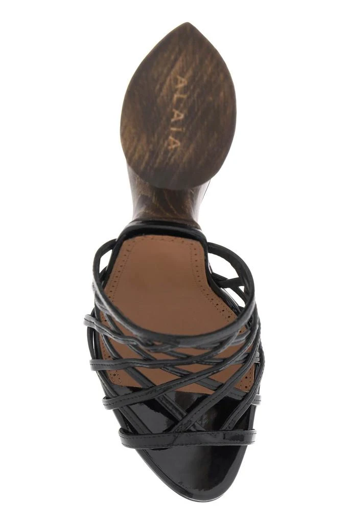 ALAIA 'le sculpture' mules 2