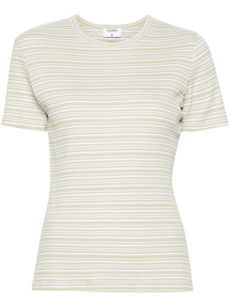FILIPPA K Filippa K Striped Cotton T-Shirt 1