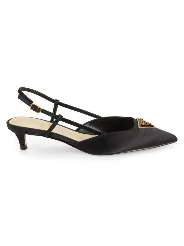 GUESS Jesson Logo Kitten Heel Pumps 1