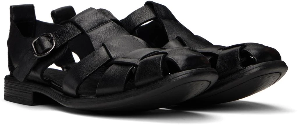 Officine Creative Black Chronicle 145 Sandals 4