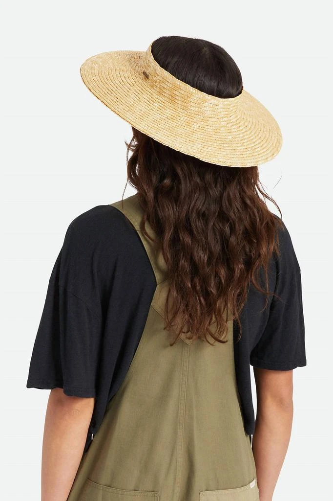 Brixton Brixton - Women's Joanna Straw Visor 4