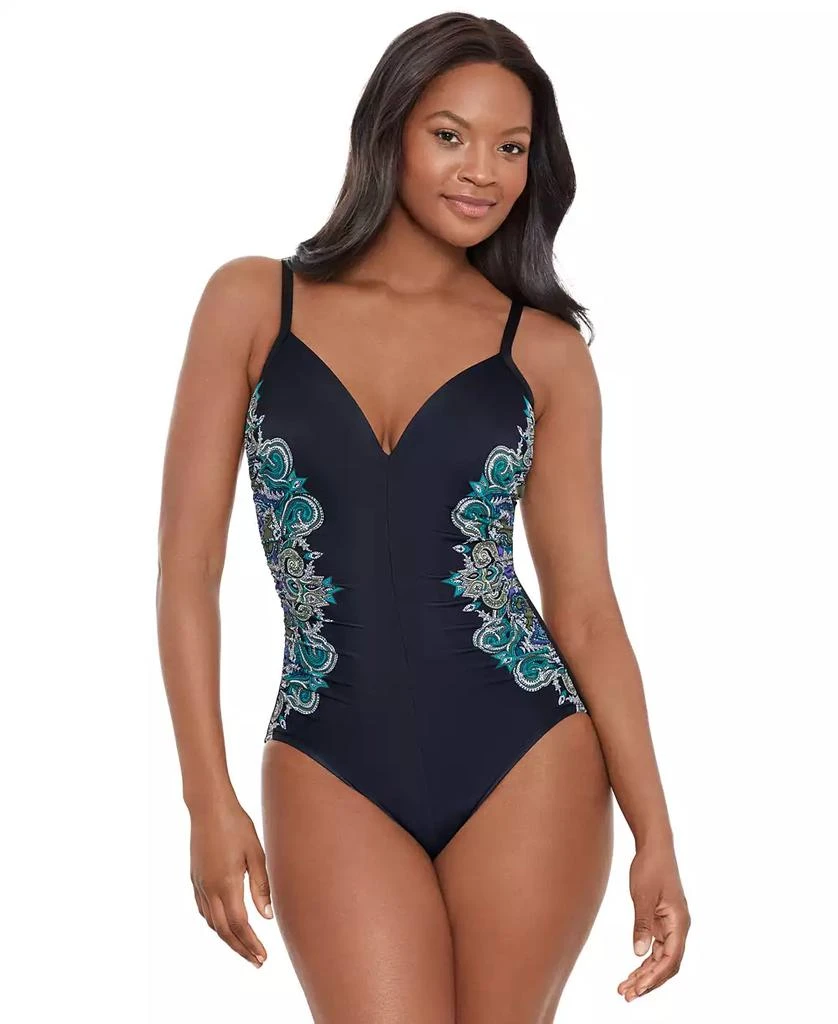 Miraclesuit Women's Precioso Temptation Tummy Control One Piece Swimsuit 1