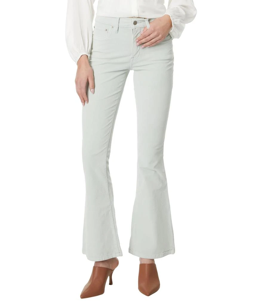 Lucky Brand High-Rise Corduroy Stevie Flare in Cider in Fall Mist 1