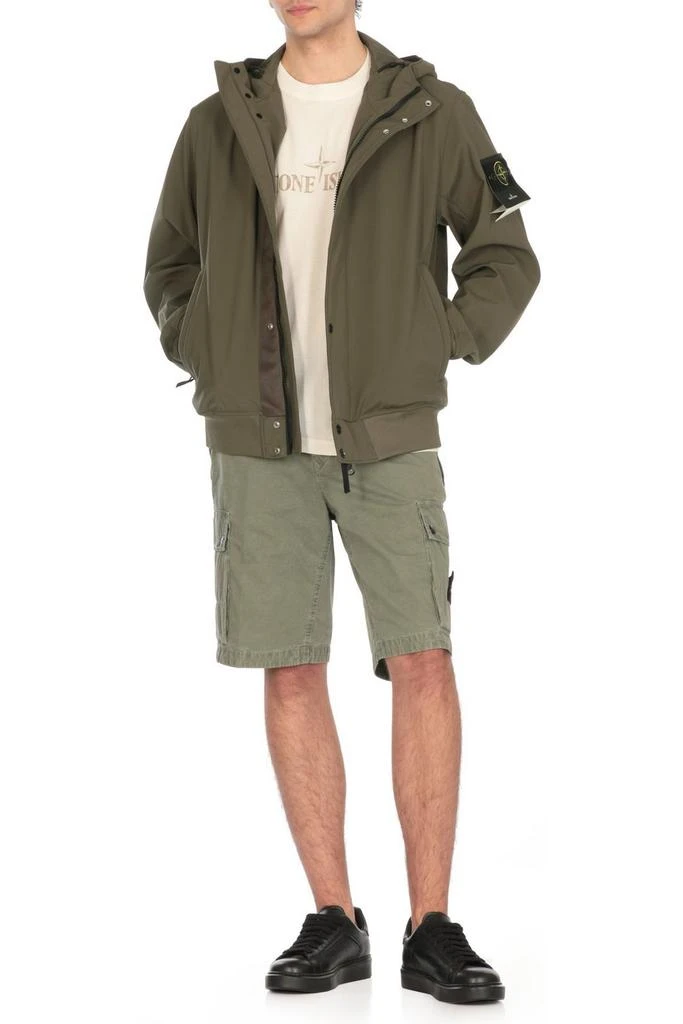 Stone Island Stone Island Logo Patch Hooded Jacket 4
