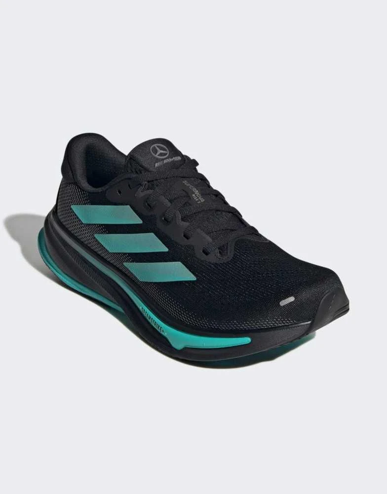 Adidas adidas Performance Mercedes AMG Petronas F1 supernova rise 2 trainers in black 3