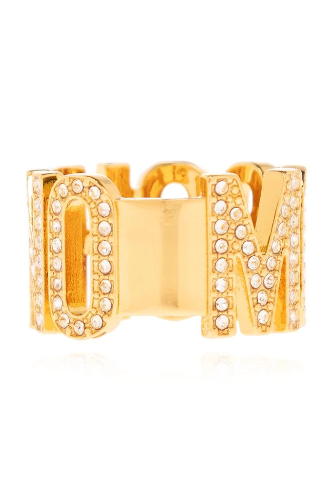 Moschino Ring with logo 4