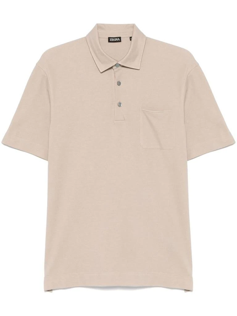 Zegna Zegna Cotton Polo Shirt 1