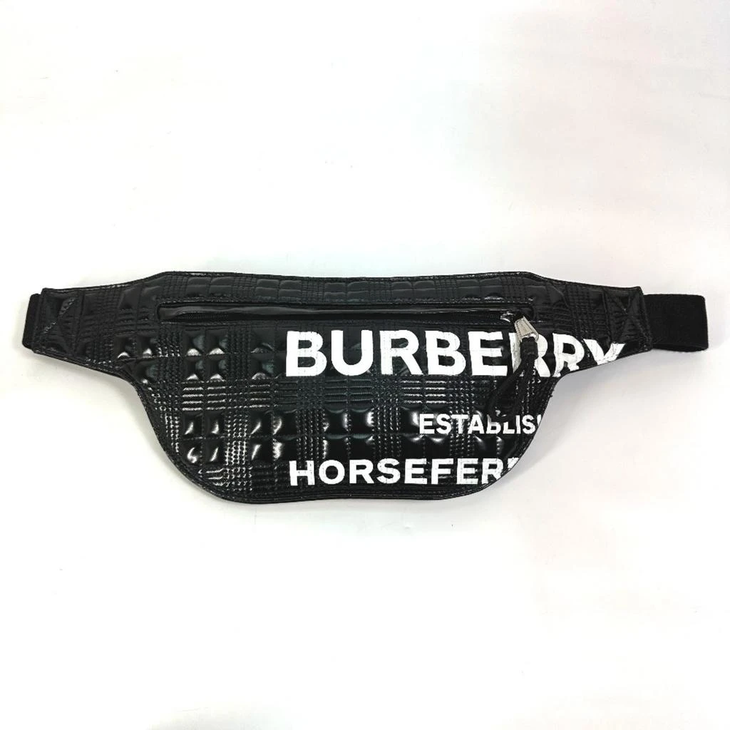 Burberry Leather Fanny Pack Sling Bag (Pre-Owned)