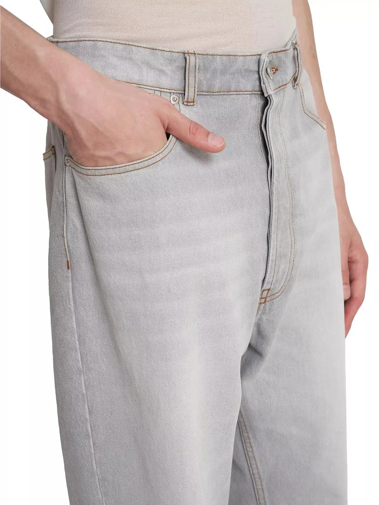 AMI Five-Pocket Loose-Fit Jeans 6