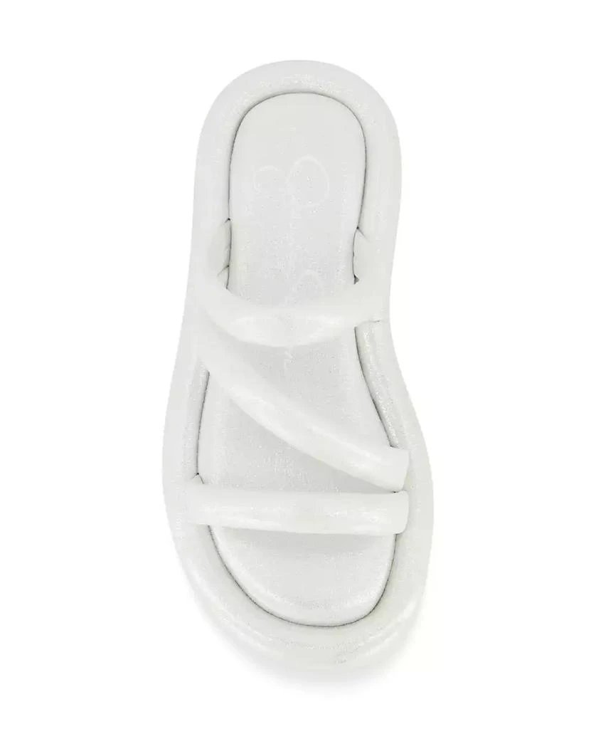 Jessica Simpson Little and Big Girls Kaylen Strap Slip On Sandals 4