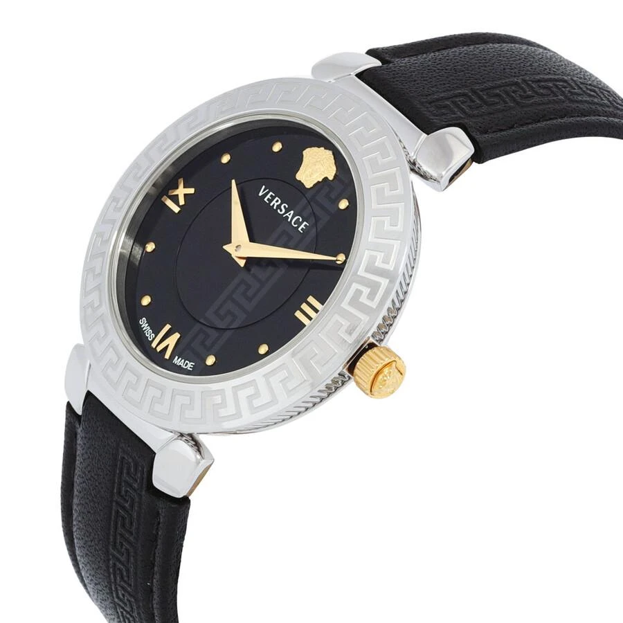Versace Daphnis Quartz Black Dial Ladies Watch V16020017 2
