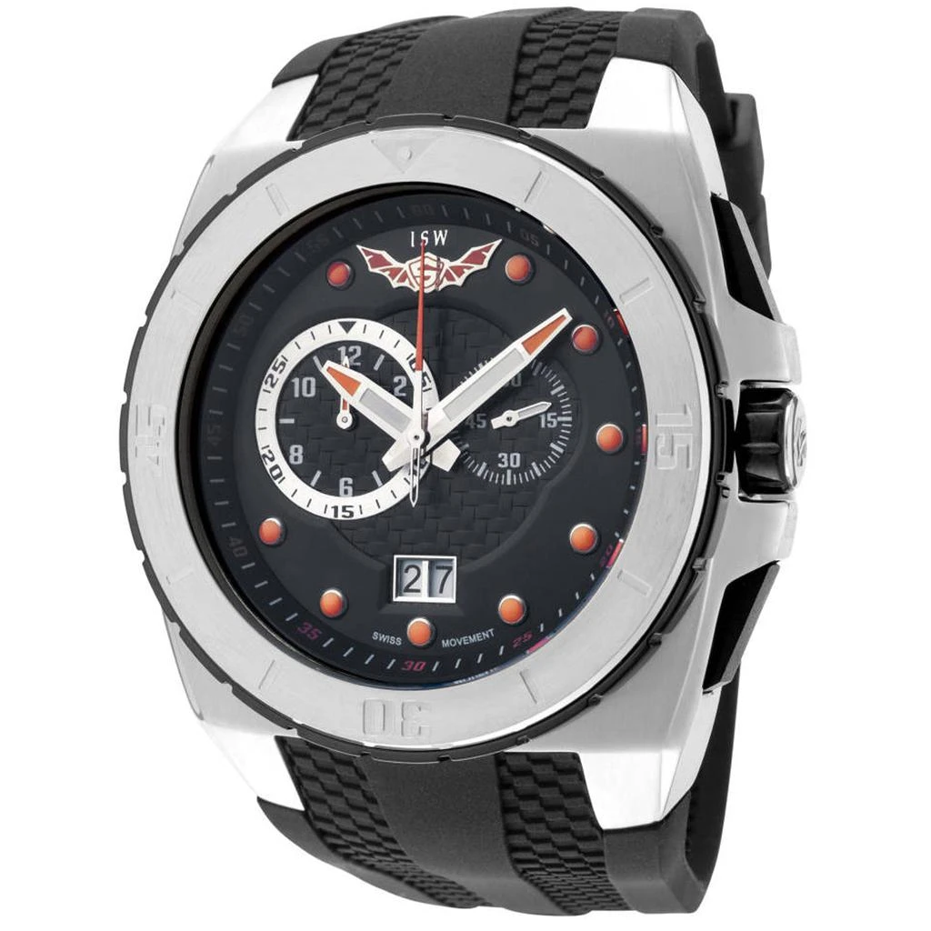 ISW Men's Black dial Watch 1