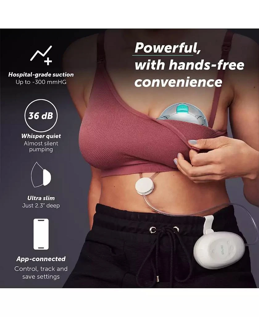 Elvie Baby Stride 2: Hospital-Grade Suction Breast Pump 2