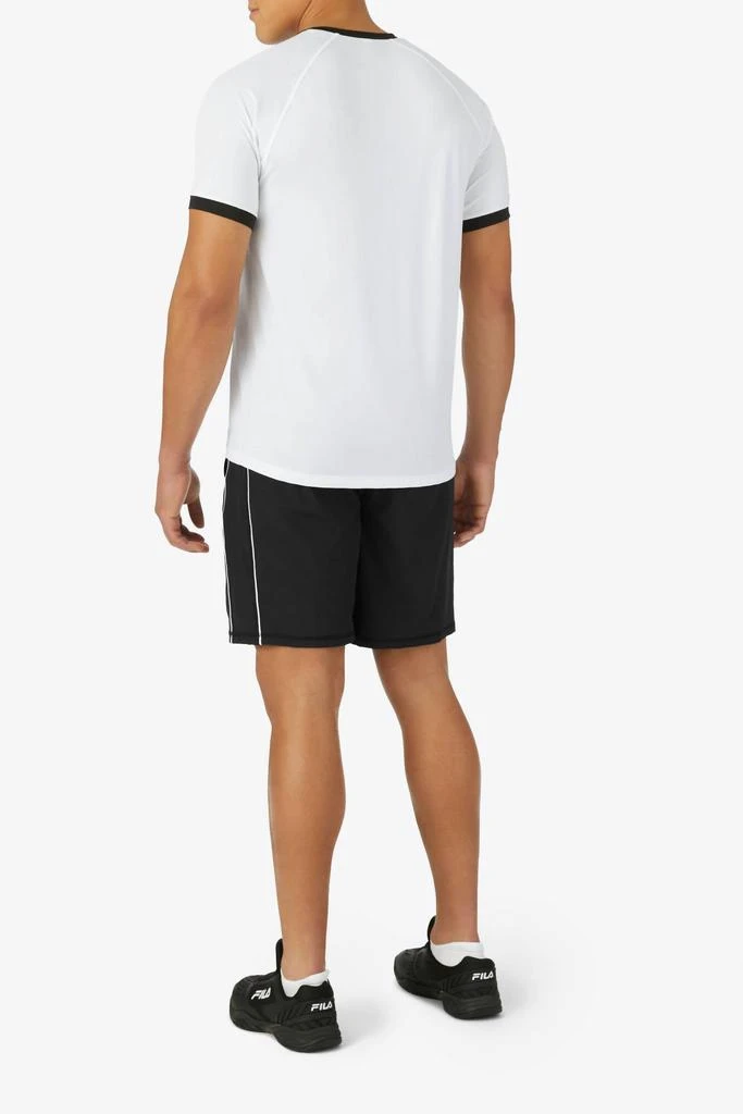 Fila Fila - Men's Tie Breaker Short Sleeve Color Block Printed Crew 3