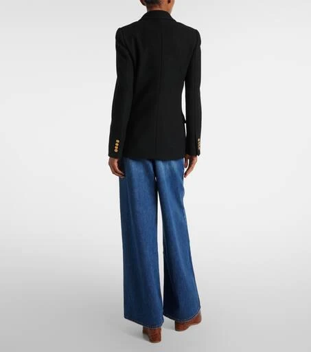 Chloé Double-breasted wool-blend blazer 3