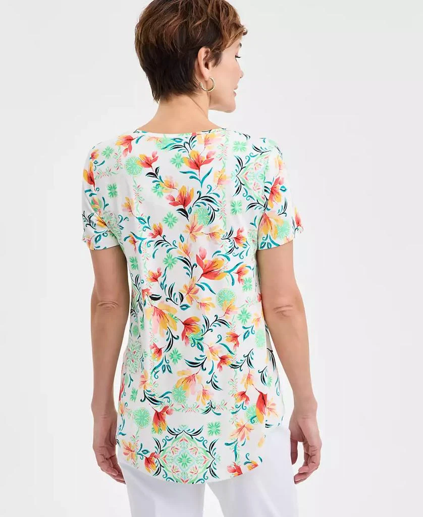 JM Collection Petite Short-Sleeve Tee, Exclusively at Macy's 2