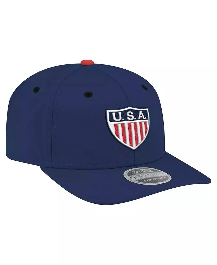 New Era Men's Navy USMNT 1950 Retro 9SEVENTY Stretch-Snap Hat 3
