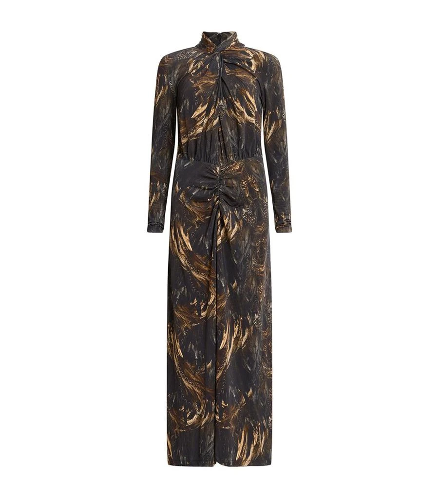 ALL SAINTS Printed Mina Maxi Dress 1