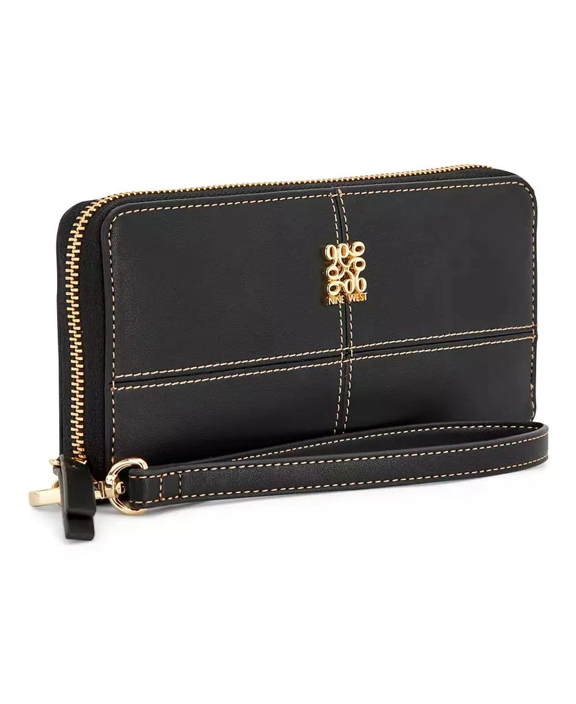 Nine West Paxtin Zip Around Wristlet 4