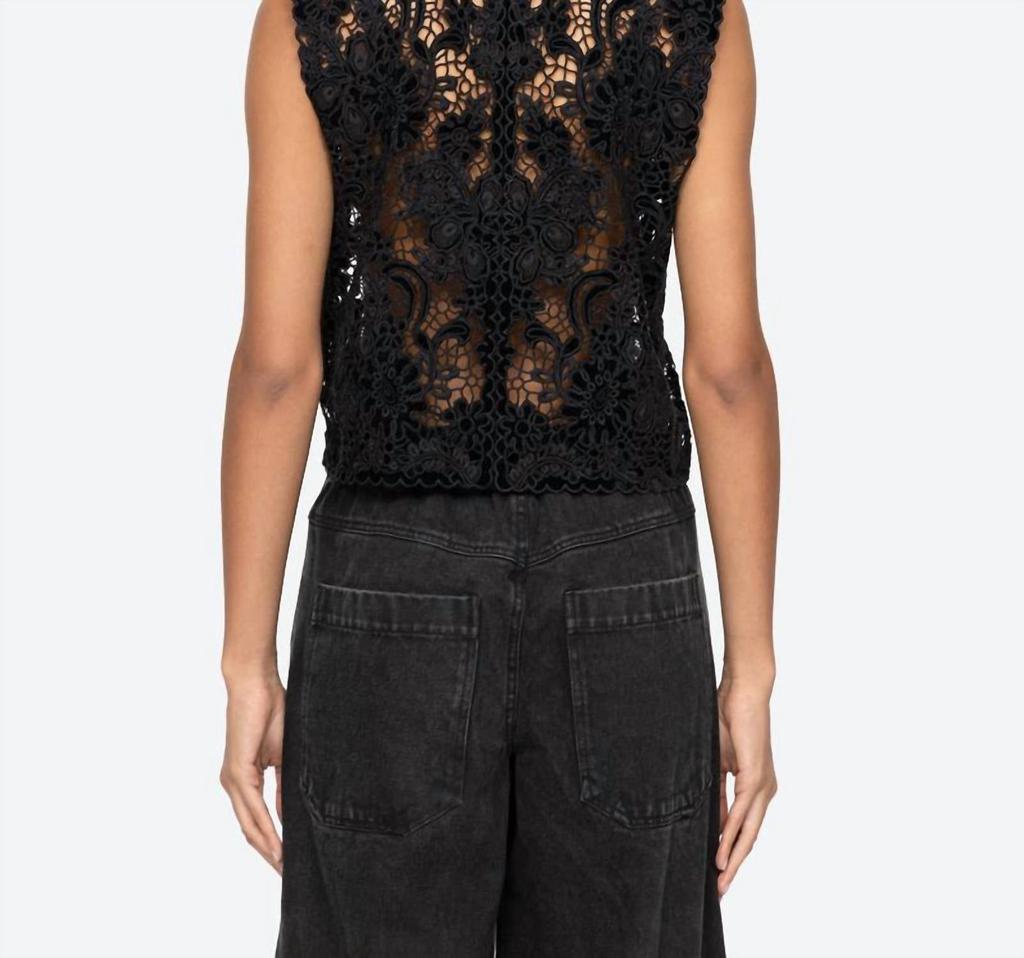Sea Sea - Sabine Embroidered Vest