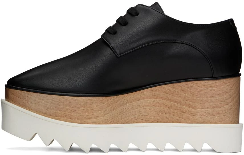 Stella McCartney Black Elyse Platform Derbys 3