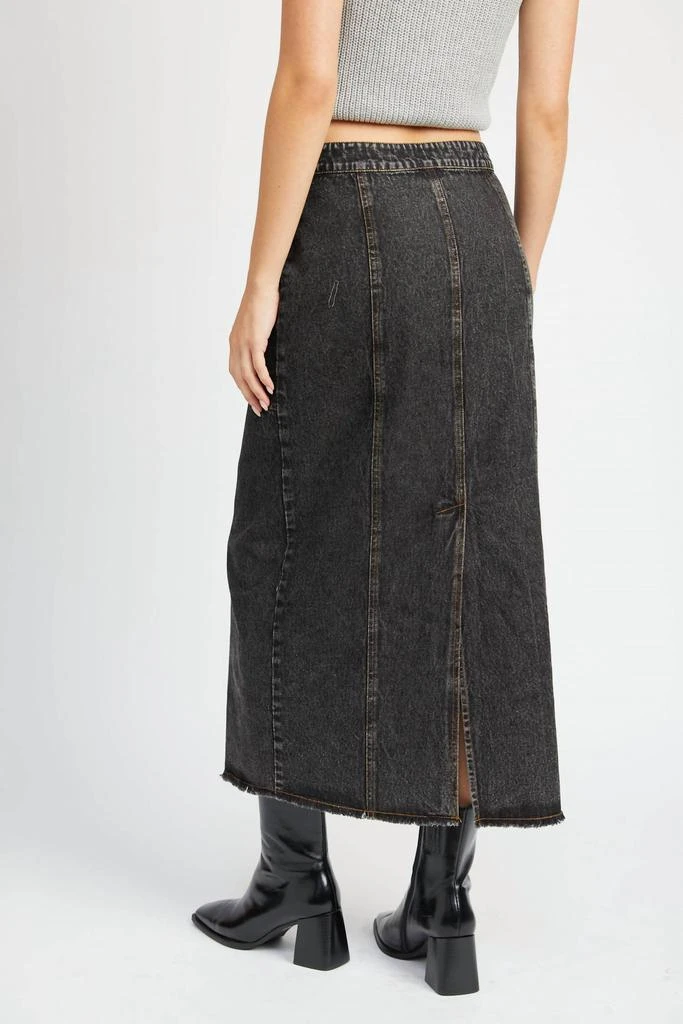 EMORY PARK Emory Park - Nova Denim Maxi Skirt 4