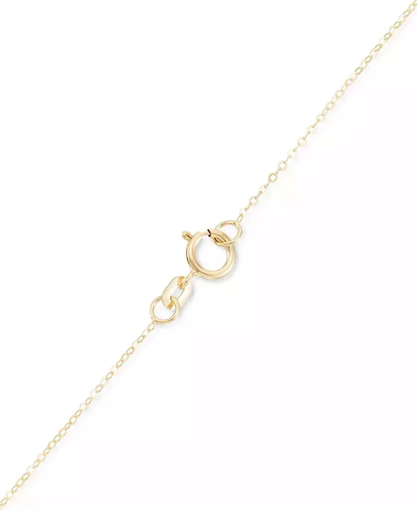 Macy's Polished MAMA 18" Statement Necklace in 10k Gold 2