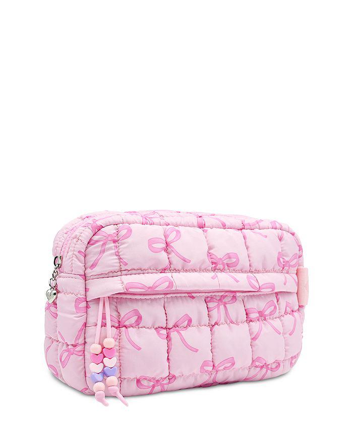 OMG! Accessories Bow Print Scrunch Pouch
