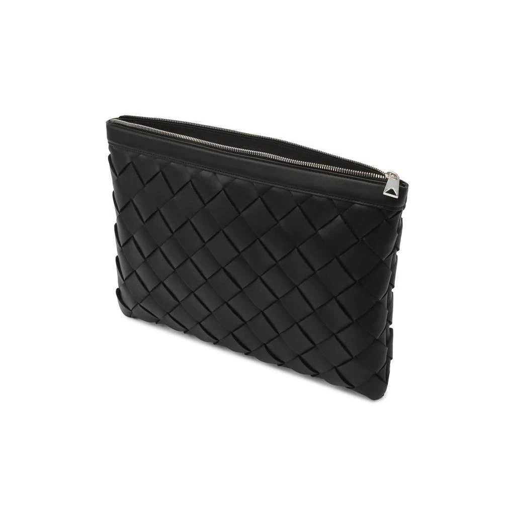 Bottega Veneta Bottega Veneta Leather Black Document Case 3