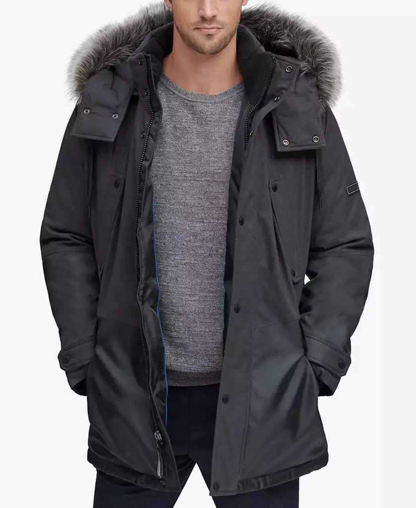 Marc New York by Andrew Marc Men
s Mixed-Media Parka with Removable Hood 1