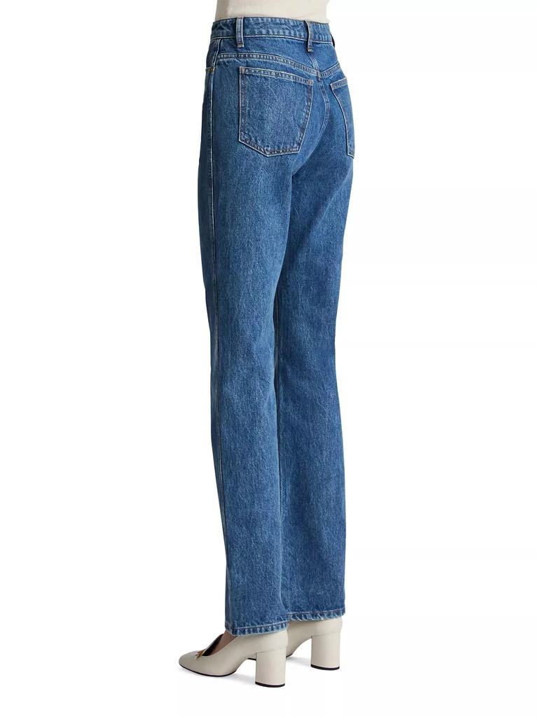 Khaite Danielle Slim-Fit Mid-Rise Jeans 4