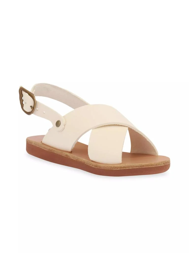 ANCIENT GREEK SANDALS Little Girl's & Girl's Maria Soft Leather Sandals 1