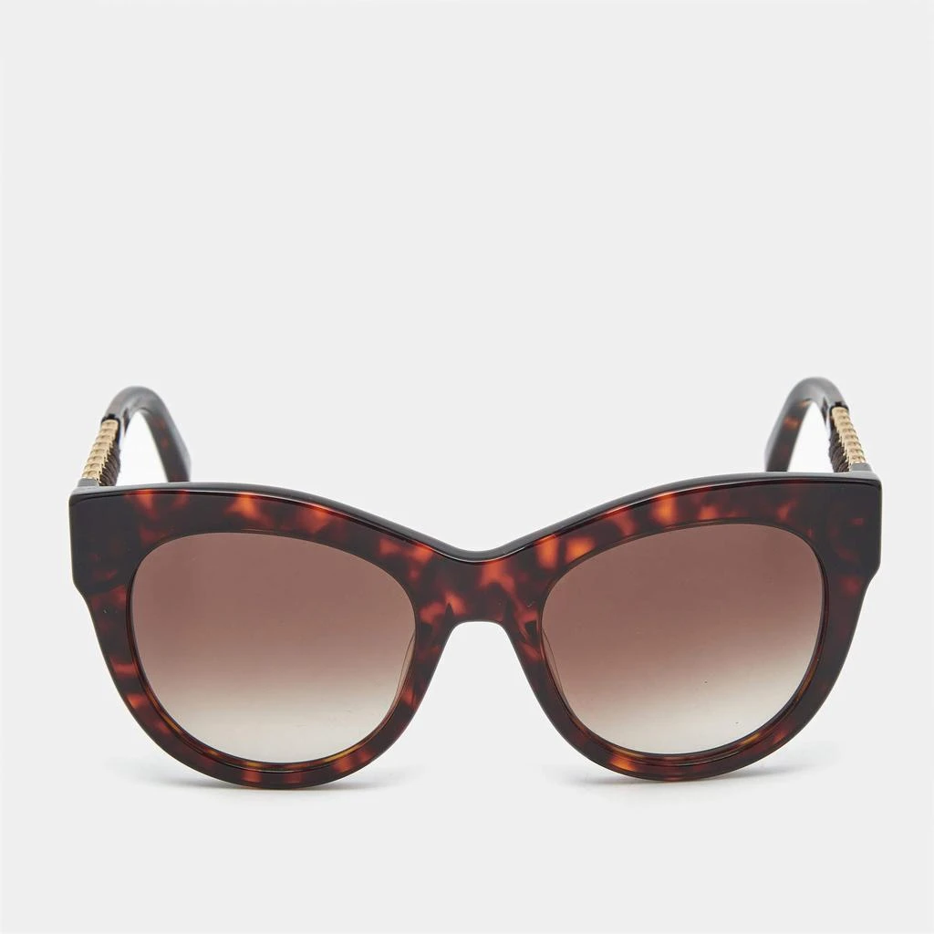 Shop Stella McCartney Tortoise Brown Gradient SC0064S Cat  display picture 2