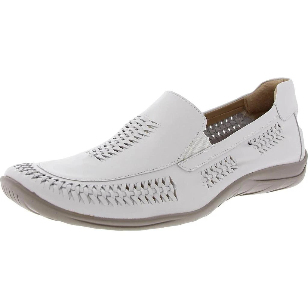 Walking Cradles Womens Padded Insole Leather Flat Shoes 1