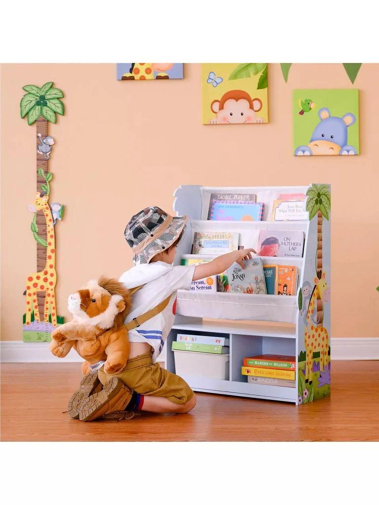 Teamson Fantasy Fields Sunny Safari Bookshelf & Storage 4