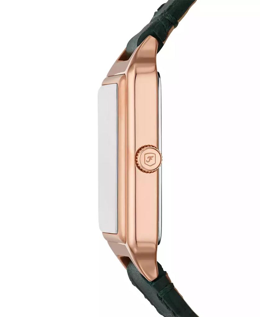 Fossil Women's Quartz Green Croco Watch 23mm