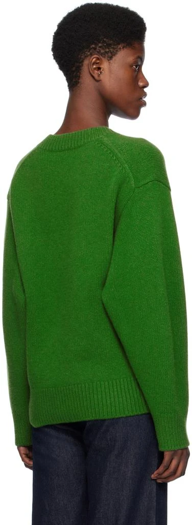 Totême Green V-Neck Sweater 3