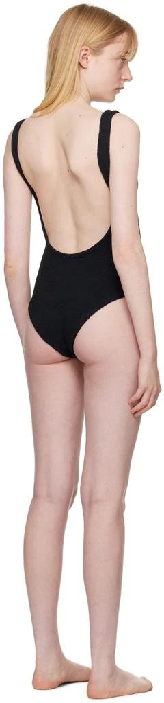 Hunza G Black Square Neck Swimsuit 3