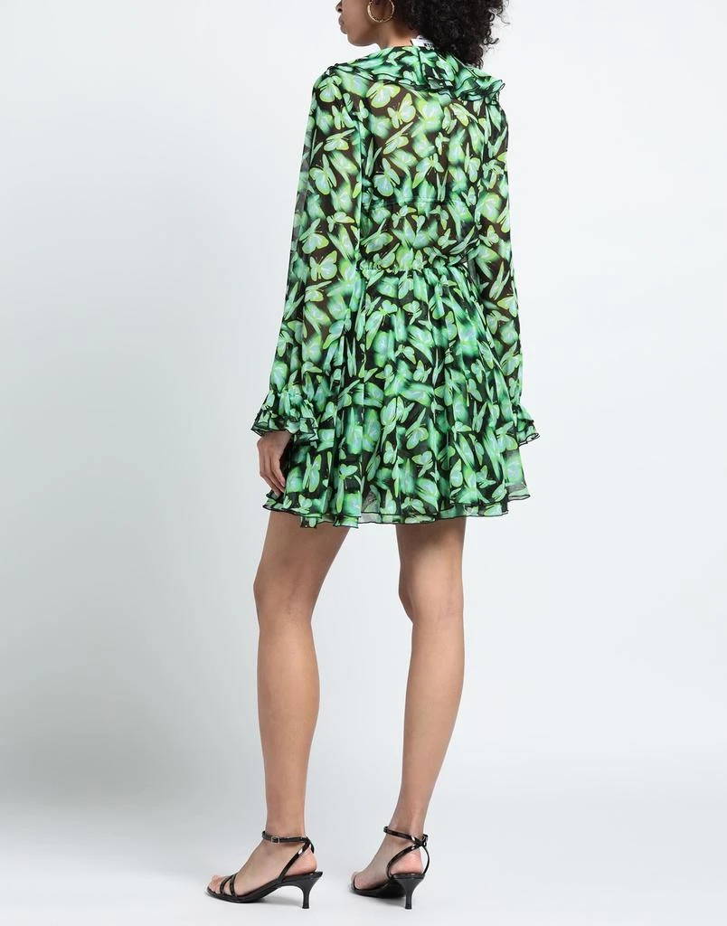 msgm green dress MSGM Green Cutout Midi Dress MSGM