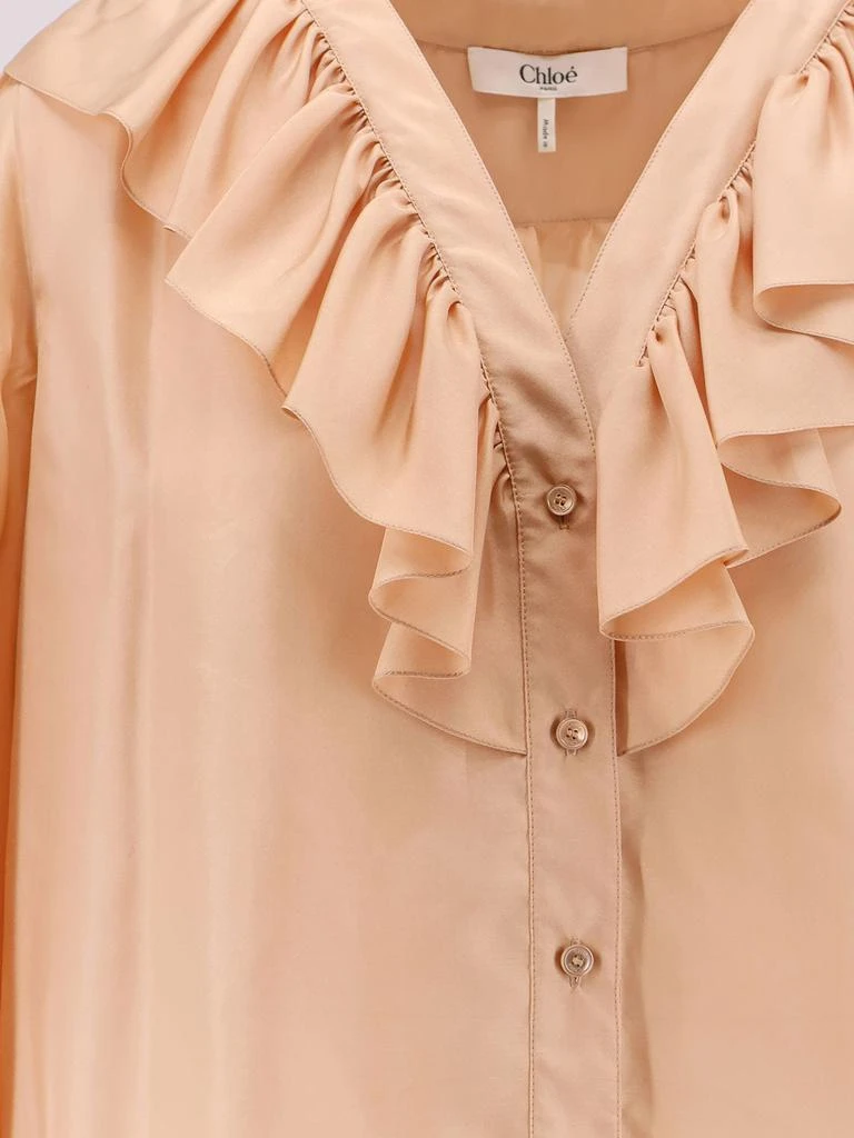 Chloé Silk shirt with rouches 5