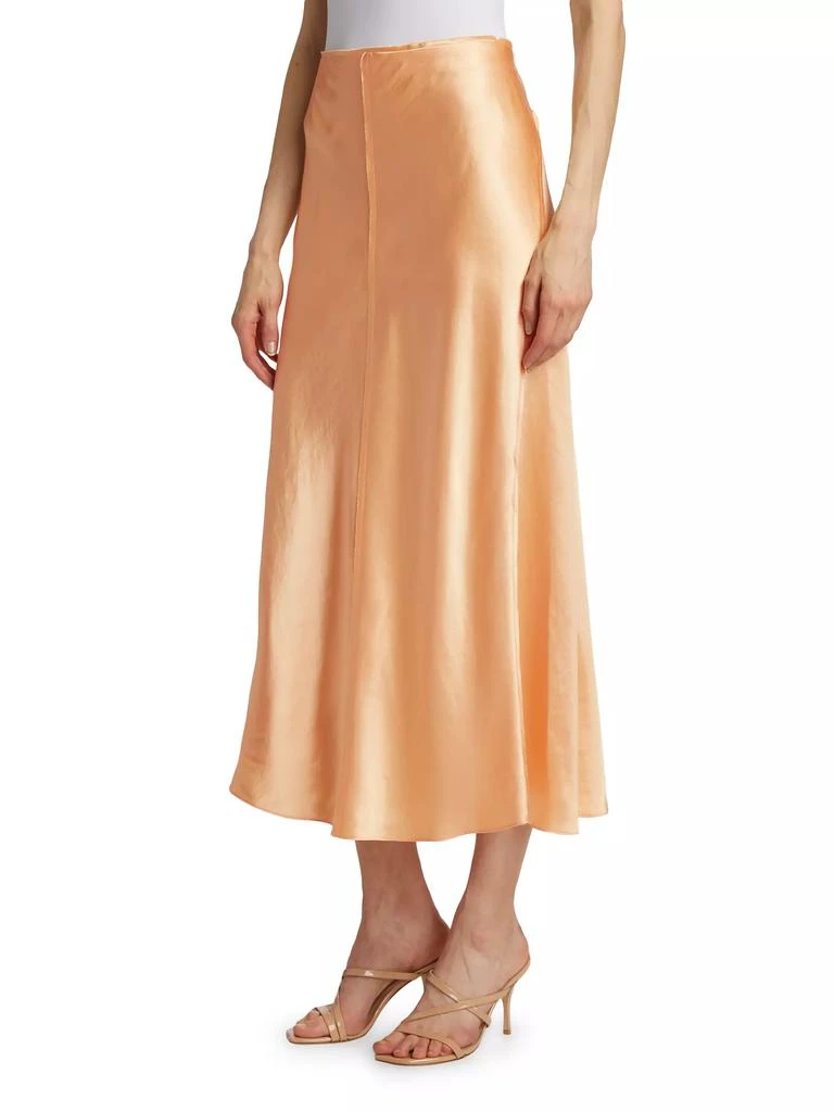 Vince Satin Panelled Slip Skirt 4