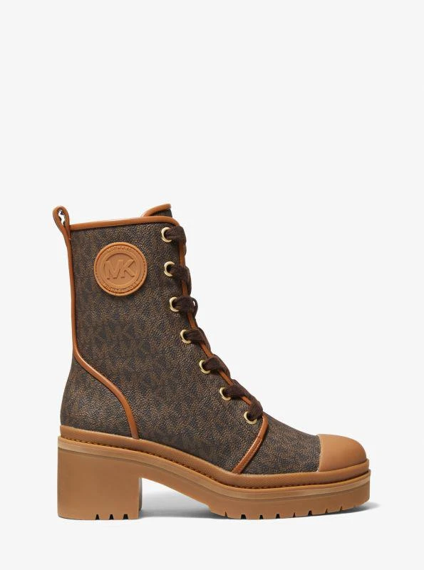 Michael Kors Corey Logo Combat Boot 2