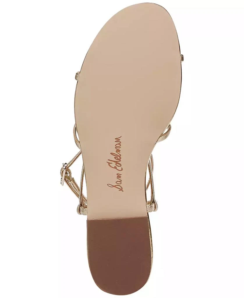 Sam Edelman Women's Elina Ankle-Strap Flat Sandals 9