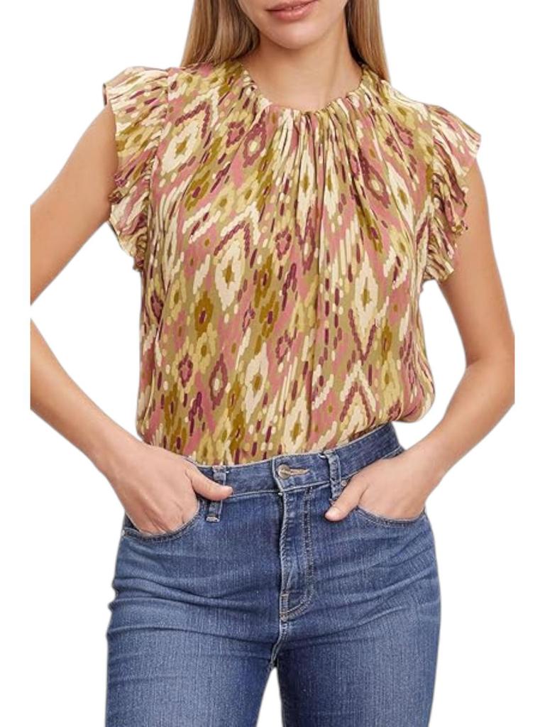 Velvet by Graham & Spencer Velvet By Graham & Spencer - Adara Flutter Blouse