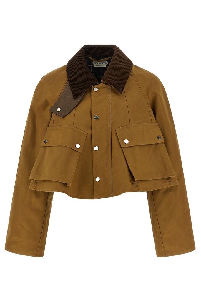 Contrast Trim Casual Jacket – On Sale Now with Up to 50% Off