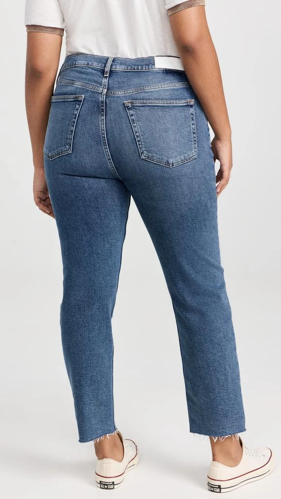 Re/Done High Rise Comfort Stretch Stove Pipe Jeans 7