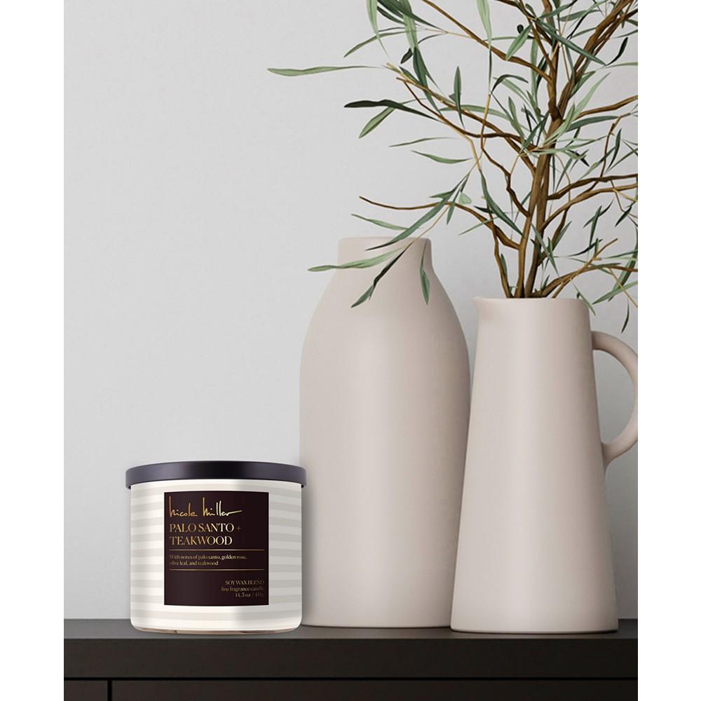 Nicole Miller Palo Santo & Teakwood Candle, 14.5 oz.