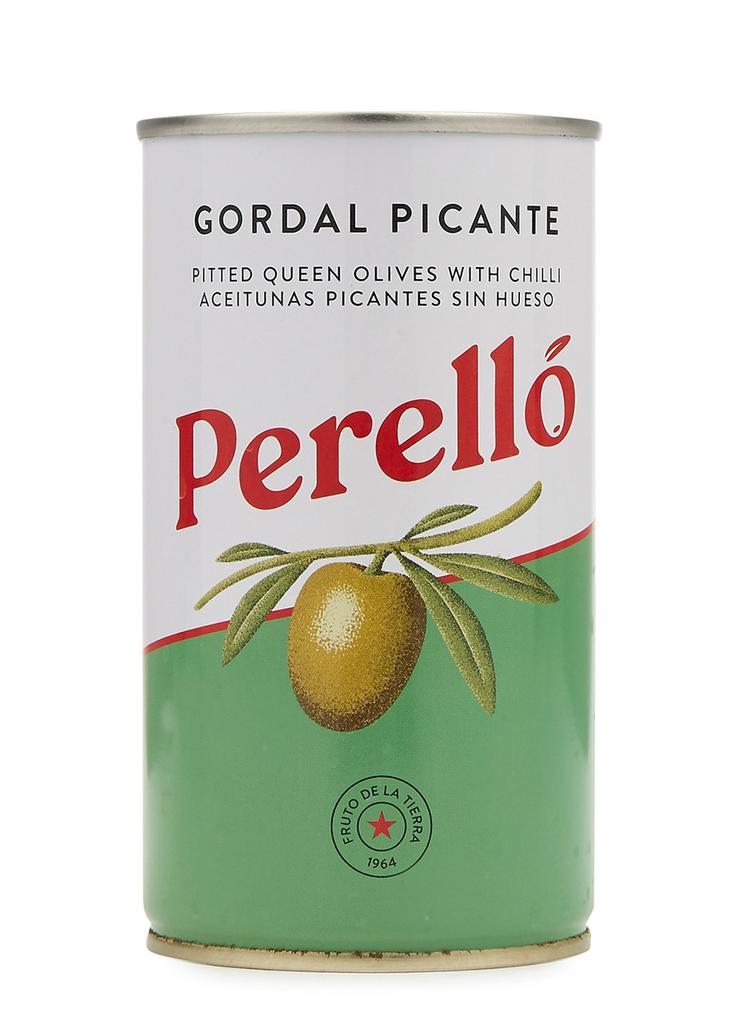 PERELLO Gordal Pitted Olives Picante 150g